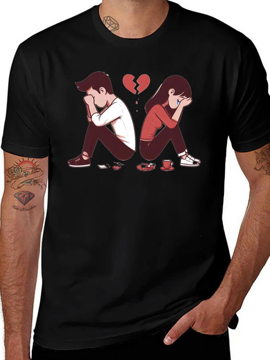 Broken Heart Graphic T-Shirt