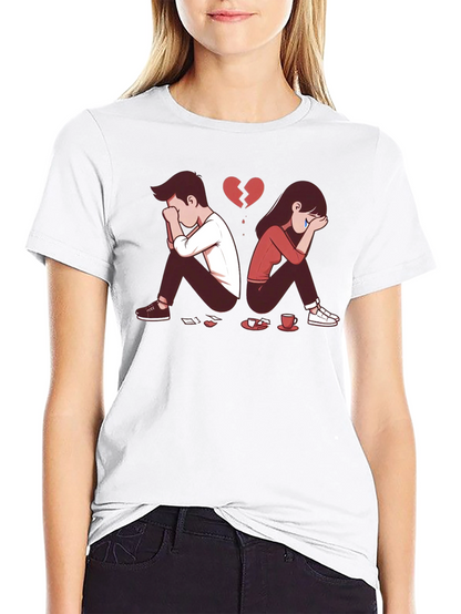 Broken Heart Graphic T-Shirt