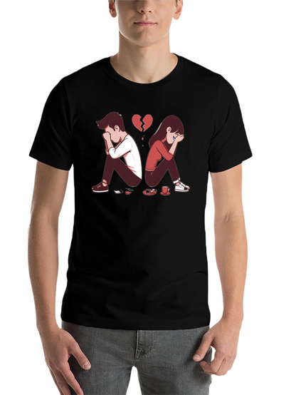 Broken Heart Graphic T-Shirt