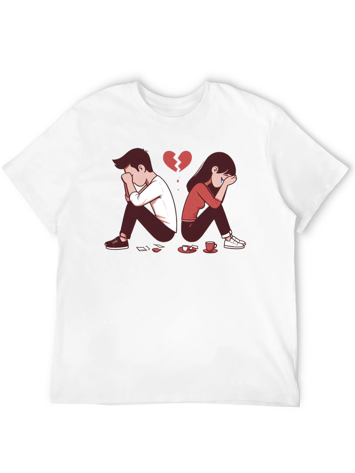 Broken Heart Graphic T-Shirt