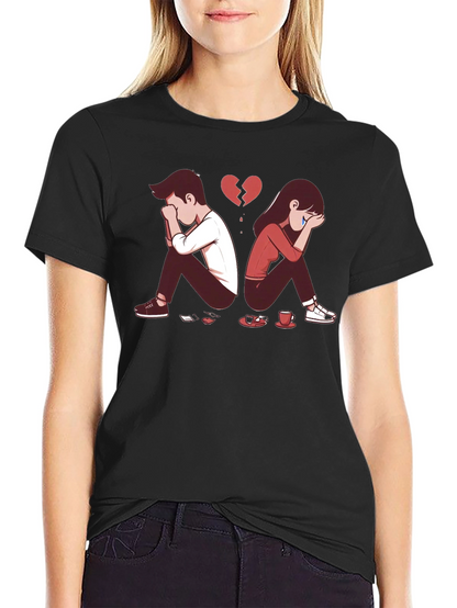 Broken Heart Graphic T-Shirt