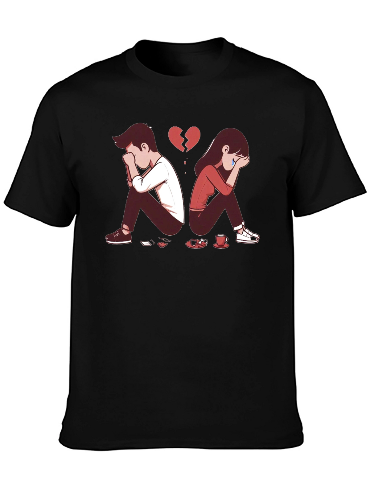Broken Heart Graphic T-Shirt