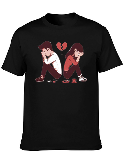 Broken Heart Graphic T-Shirt