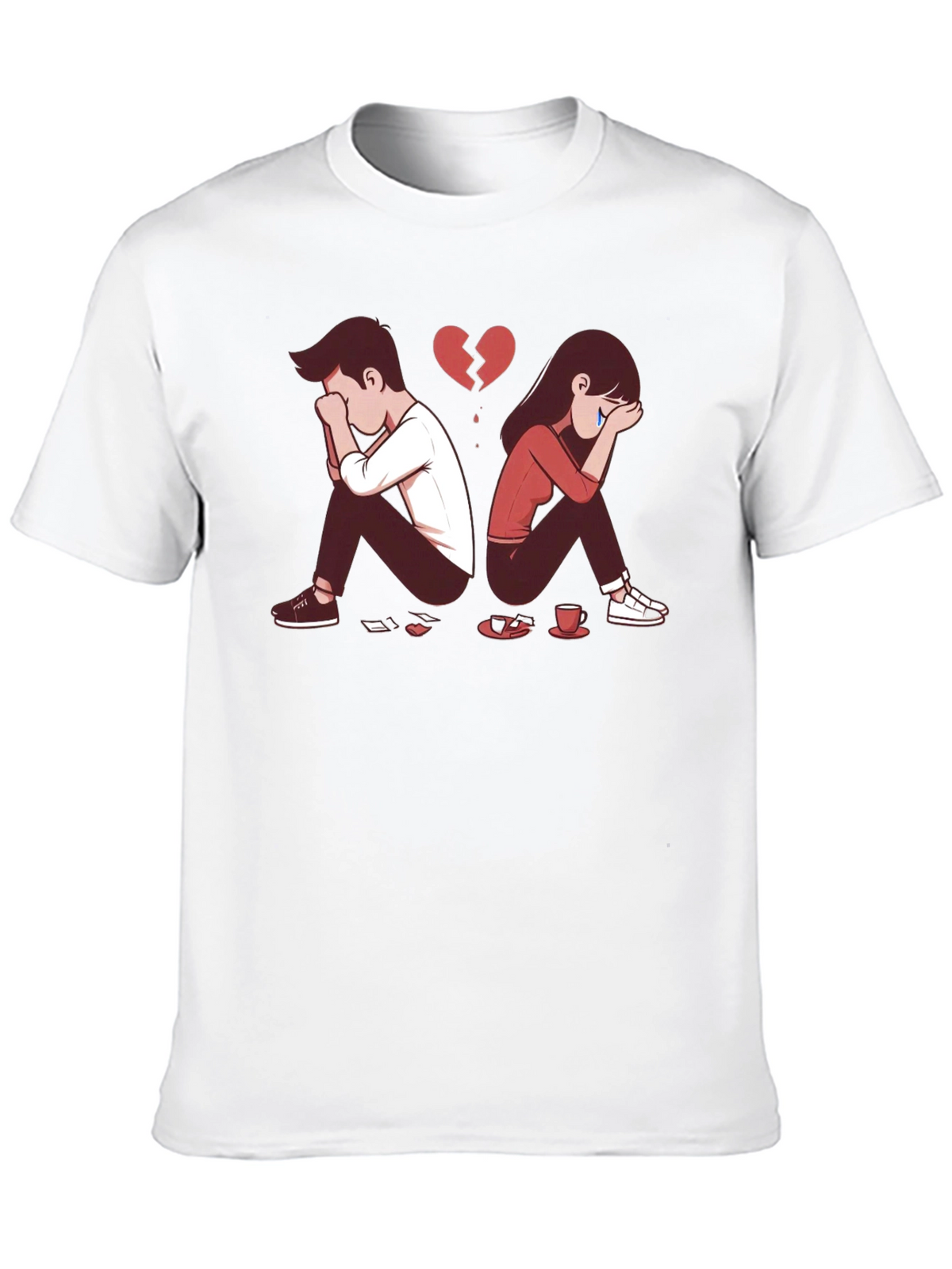Broken Heart Graphic T-Shirt