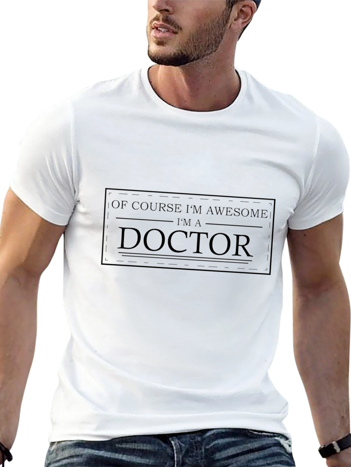 Awesome Doctor T-Shirt - Comfortable Cotton Blend