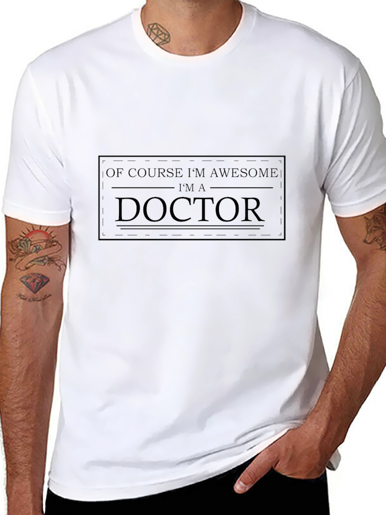 Awesome Doctor T-Shirt - Comfortable Cotton Blend