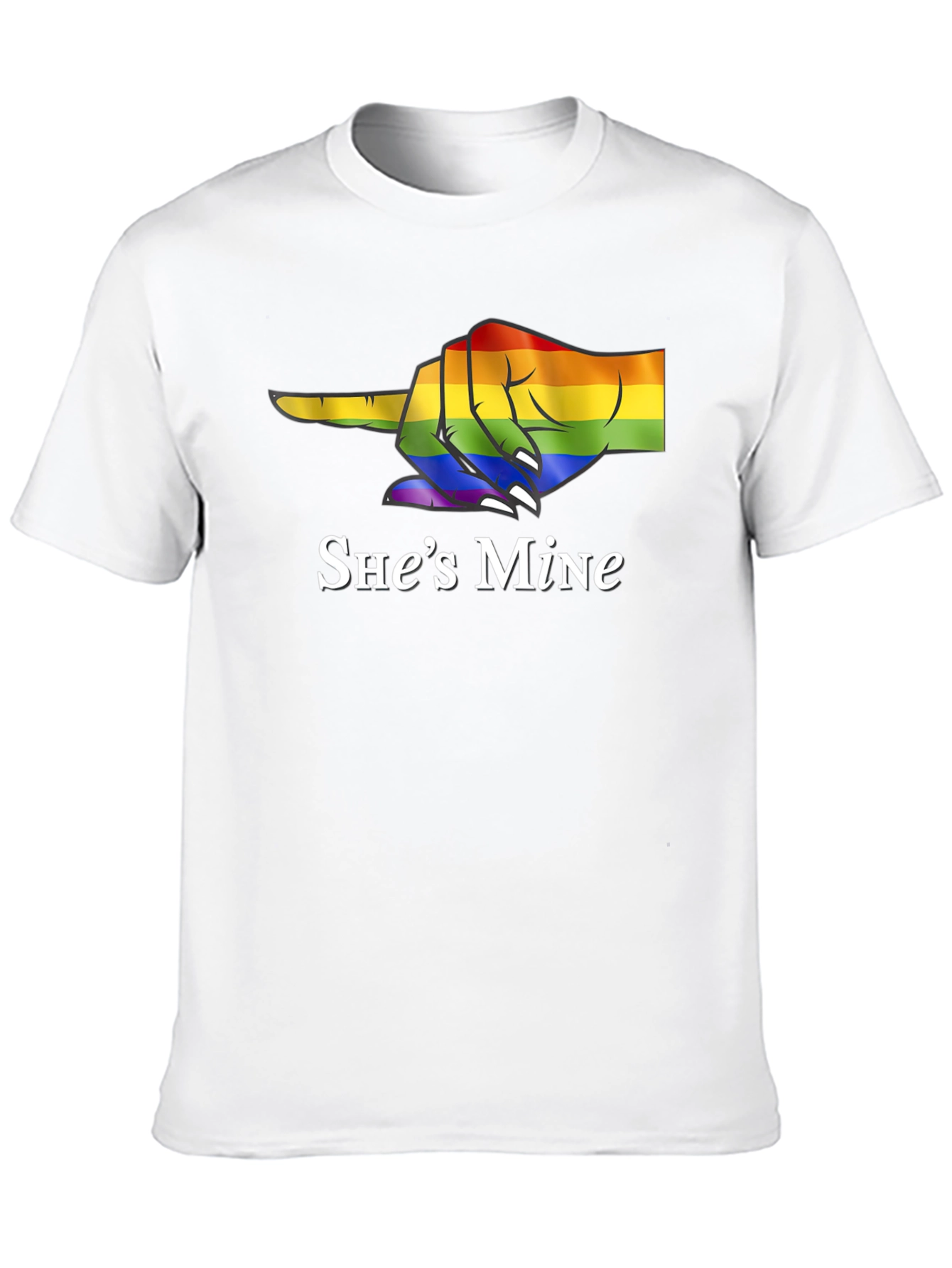 Shes Mine LGBTQ+ Pride T-Shirt