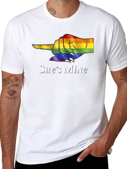 Shes Mine LGBTQ+ Pride T-Shirt
