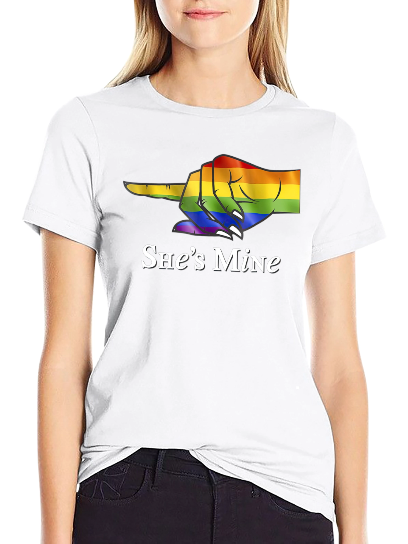 Shes Mine LGBTQ+ Pride T-Shirt