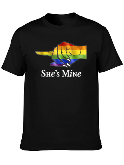 Shes Mine LGBTQ+ Pride T-Shirt