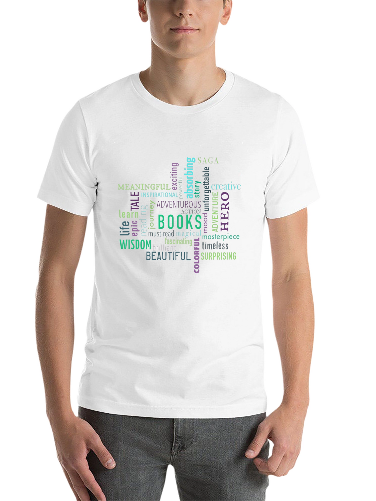 Meaningful Books Word Art T-Shirt