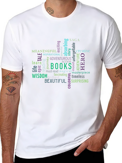 Meaningful Books Word Art T-Shirt
