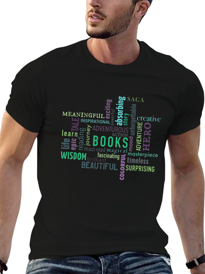 Meaningful Books Word Art T-Shirt
