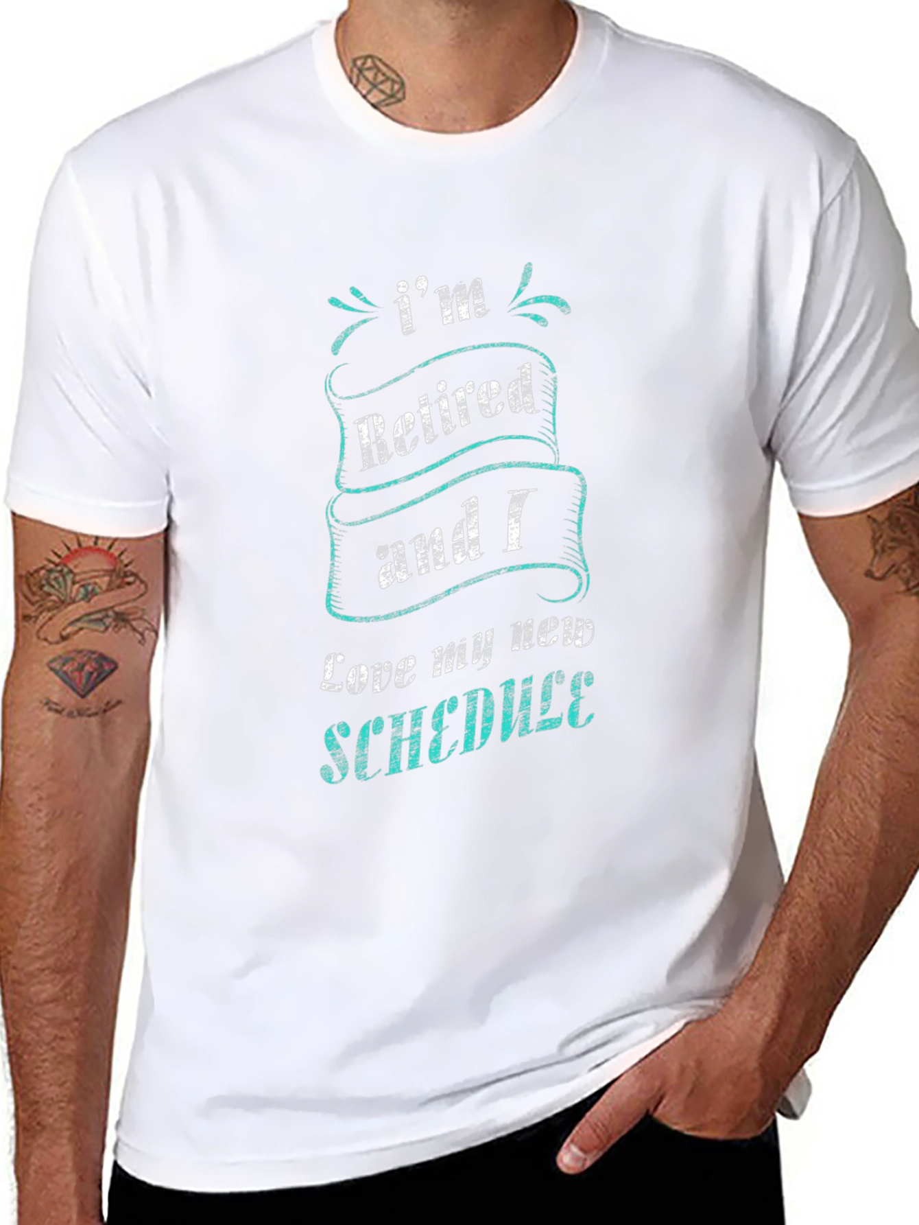 Retired & Loving It T-Shirt - New Schedule Fun!