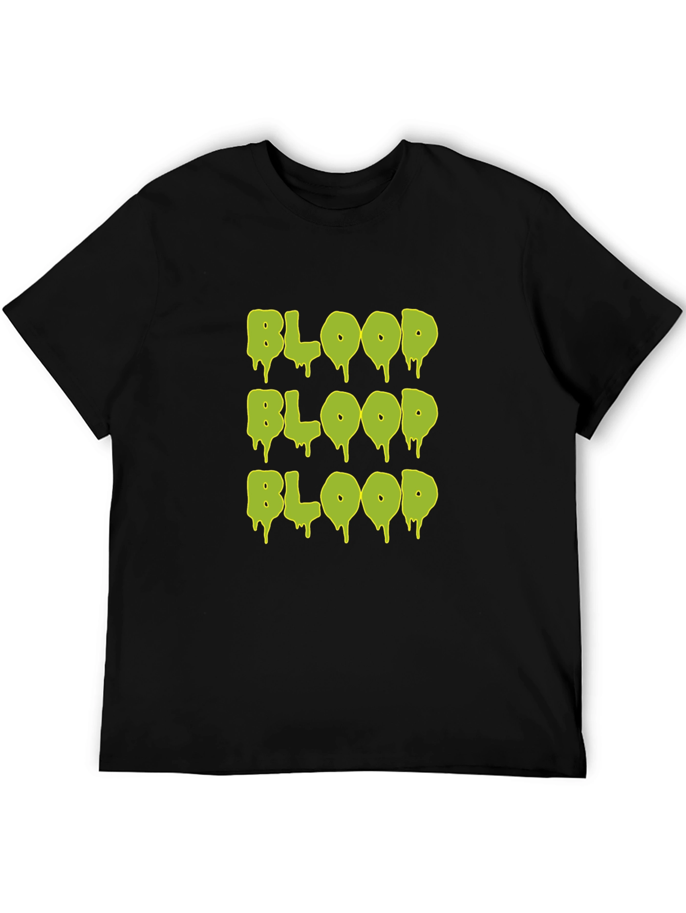 Glow Blood Graphic T-Shirt - Mens Black Tee