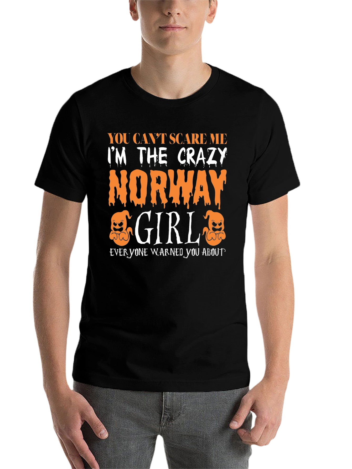 Crazy Norway Girl Halloween T-Shirt