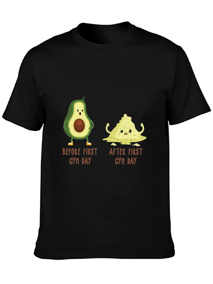 Avocado Gym Day T-Shirt - Funny Workout Tee