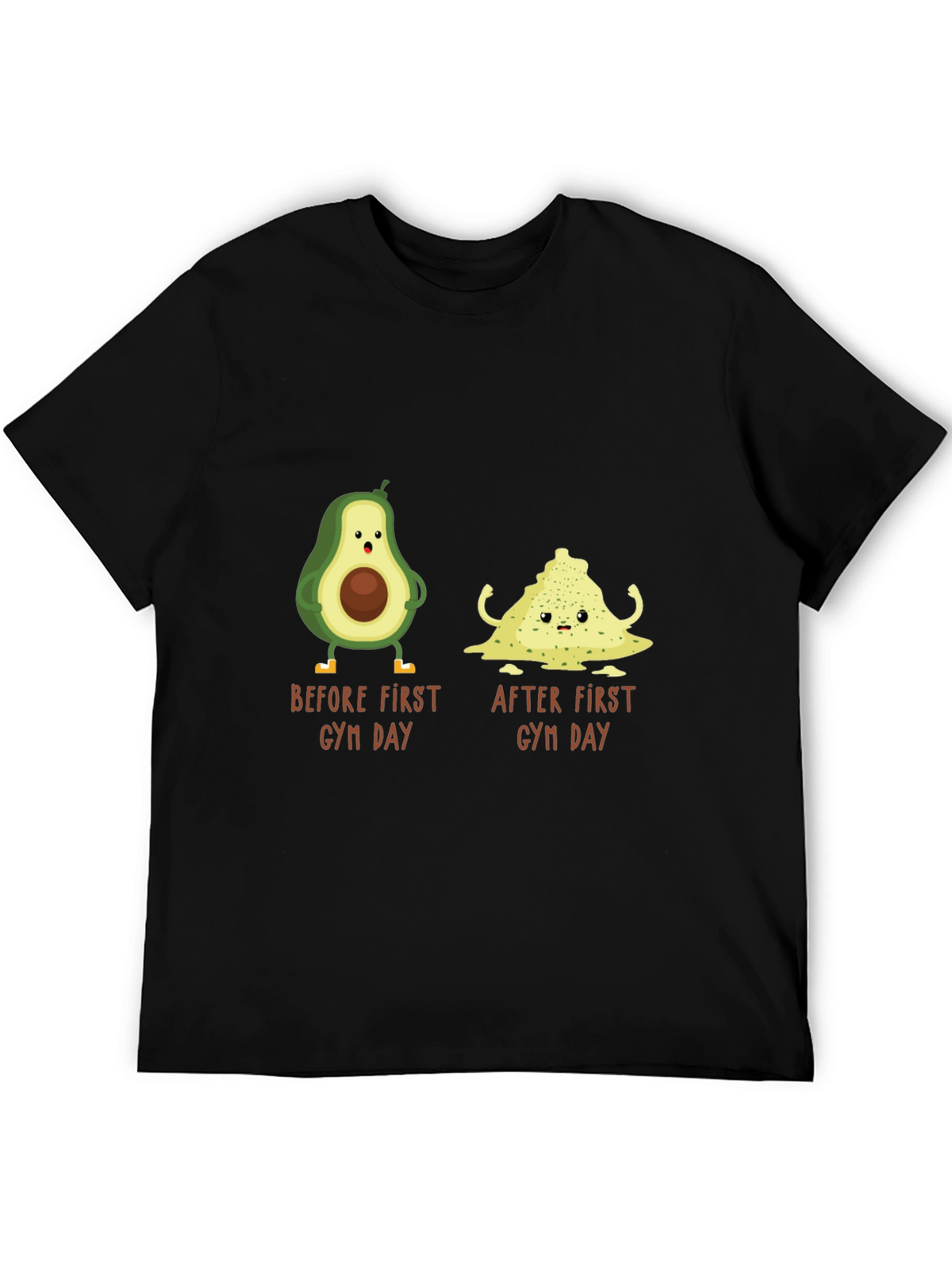 Avocado Gym Day T-Shirt - Funny Workout Tee