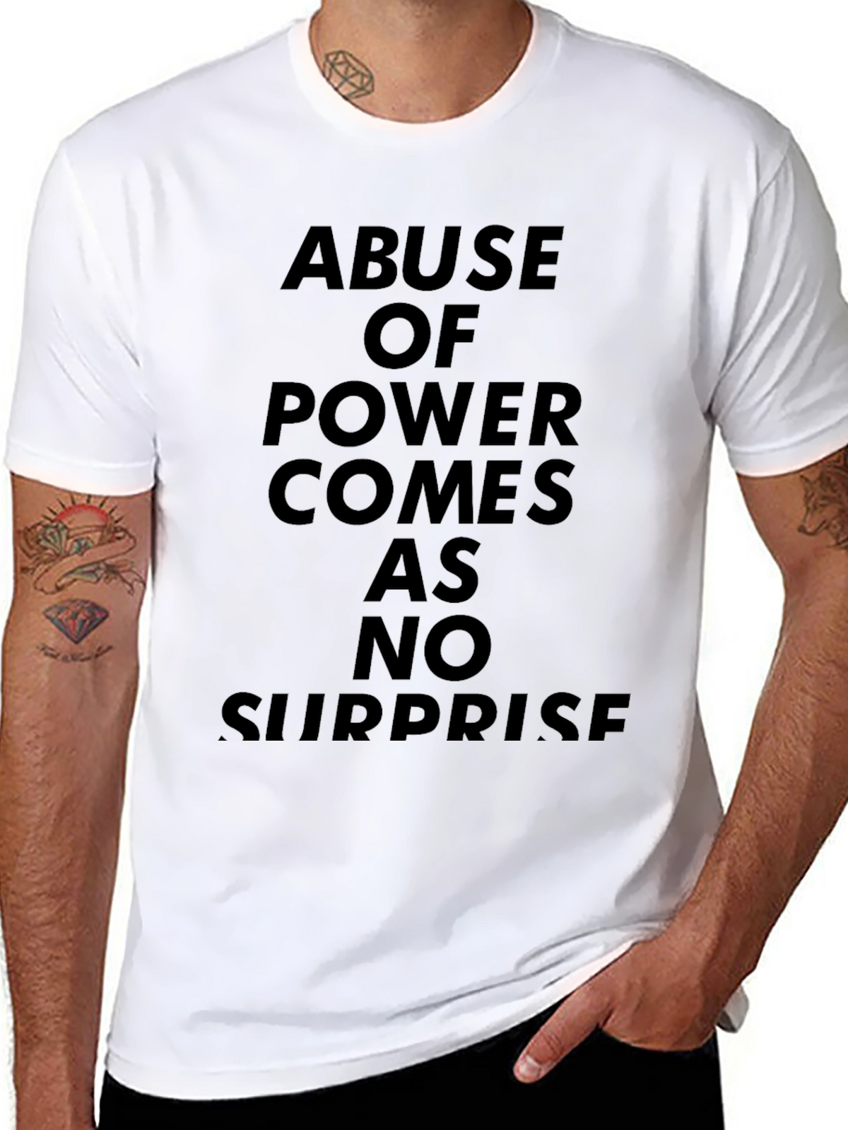 Abuse of Power T-Shirt - Statement Tee