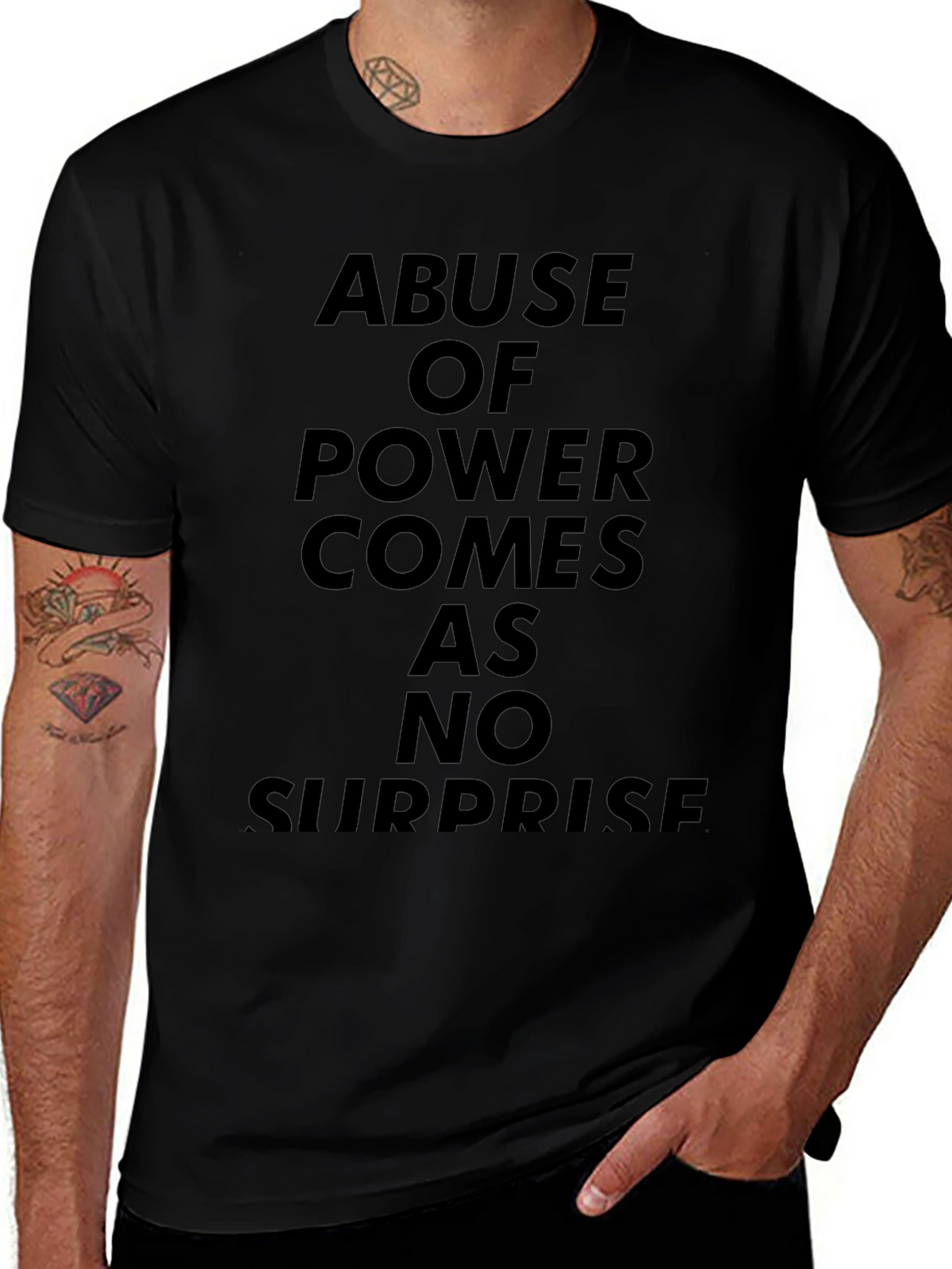 Abuse of Power T-Shirt - Statement Tee
