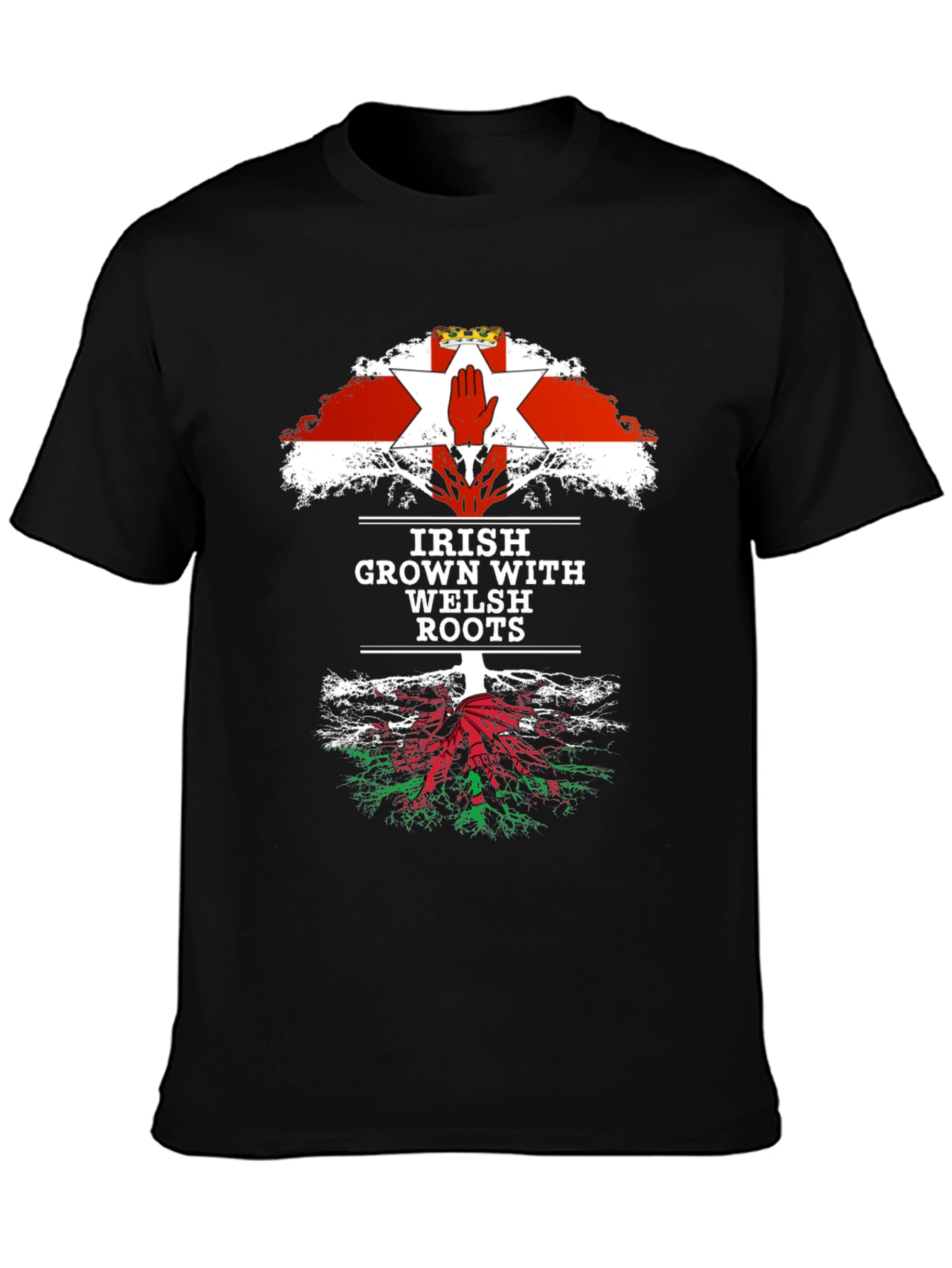 Irish Grown with Welsh Roots Tee