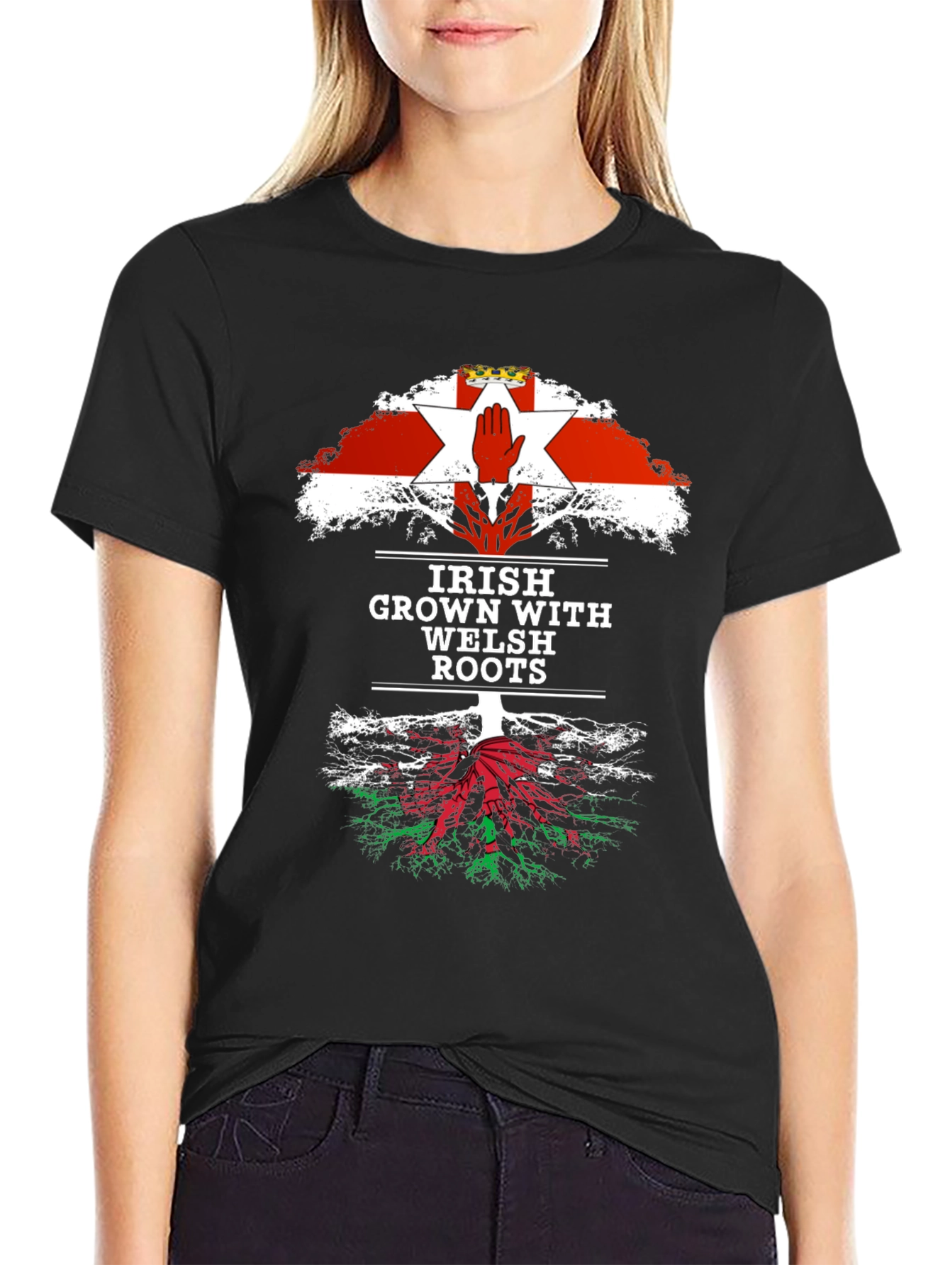 Irish Grown with Welsh Roots Tee