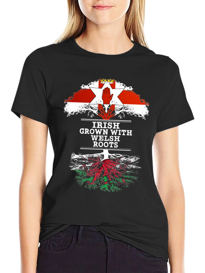Irish Grown with Welsh Roots Tee