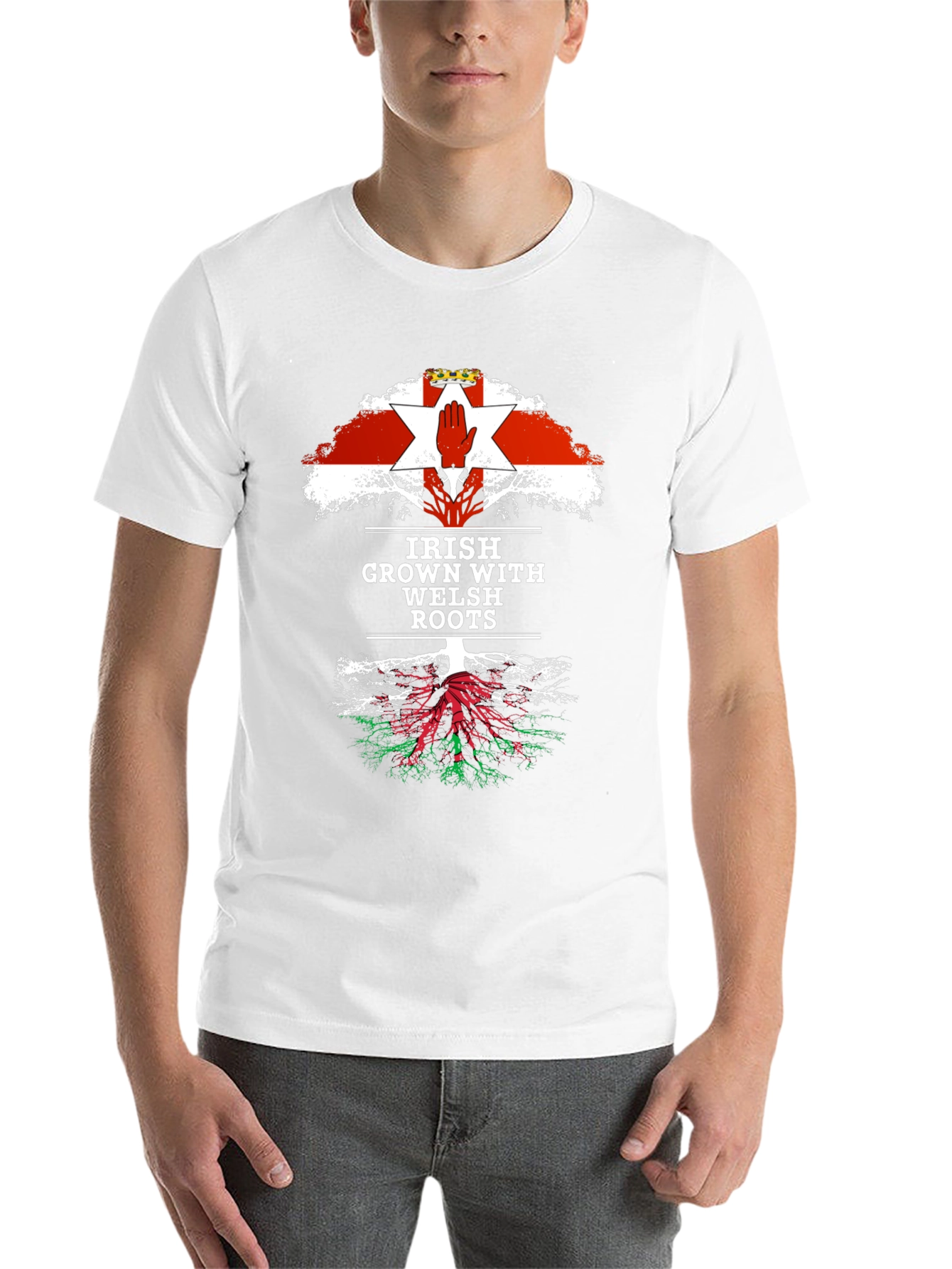 Irish Grown with Welsh Roots Tee