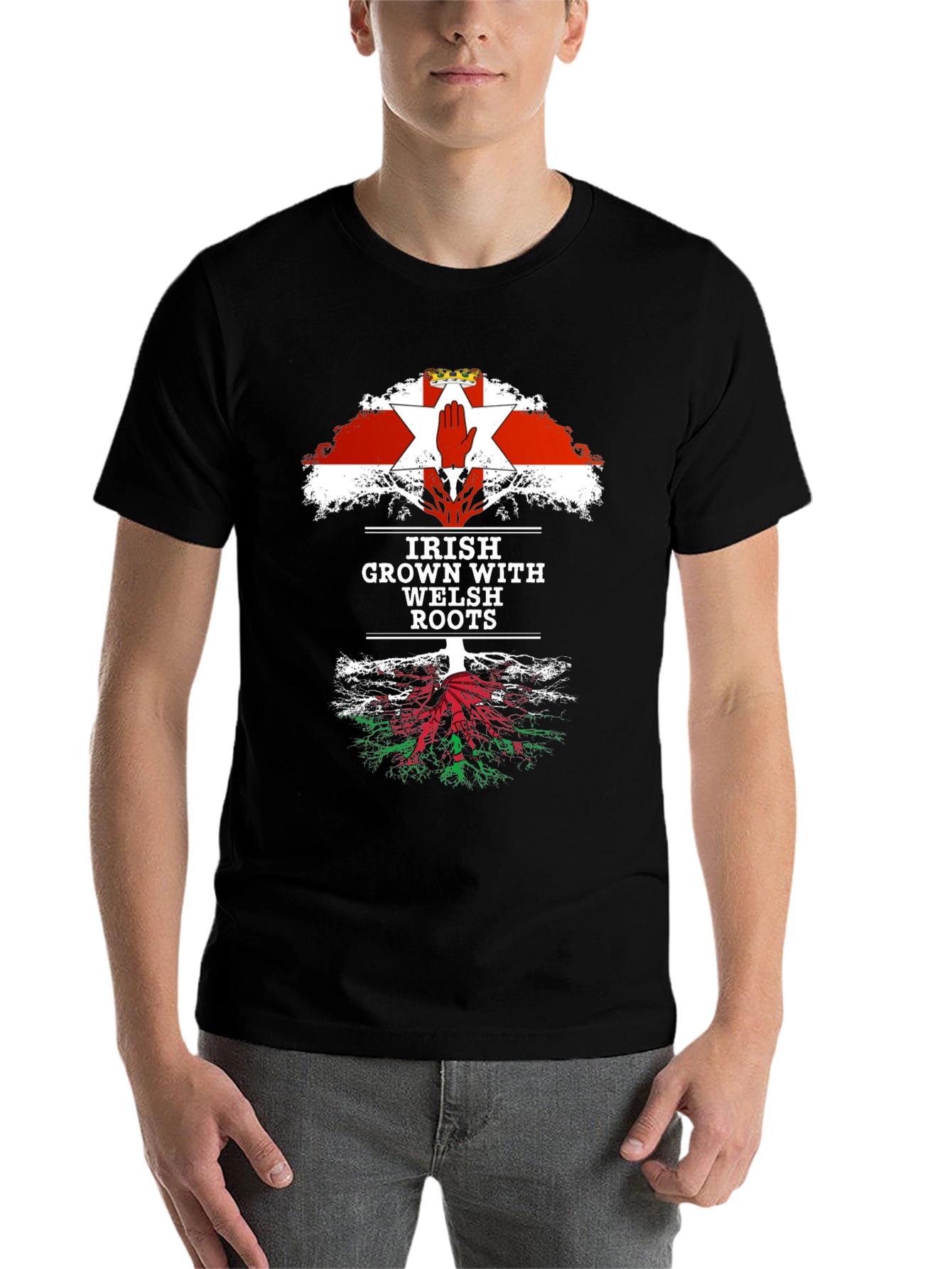 Irish Grown with Welsh Roots Tee