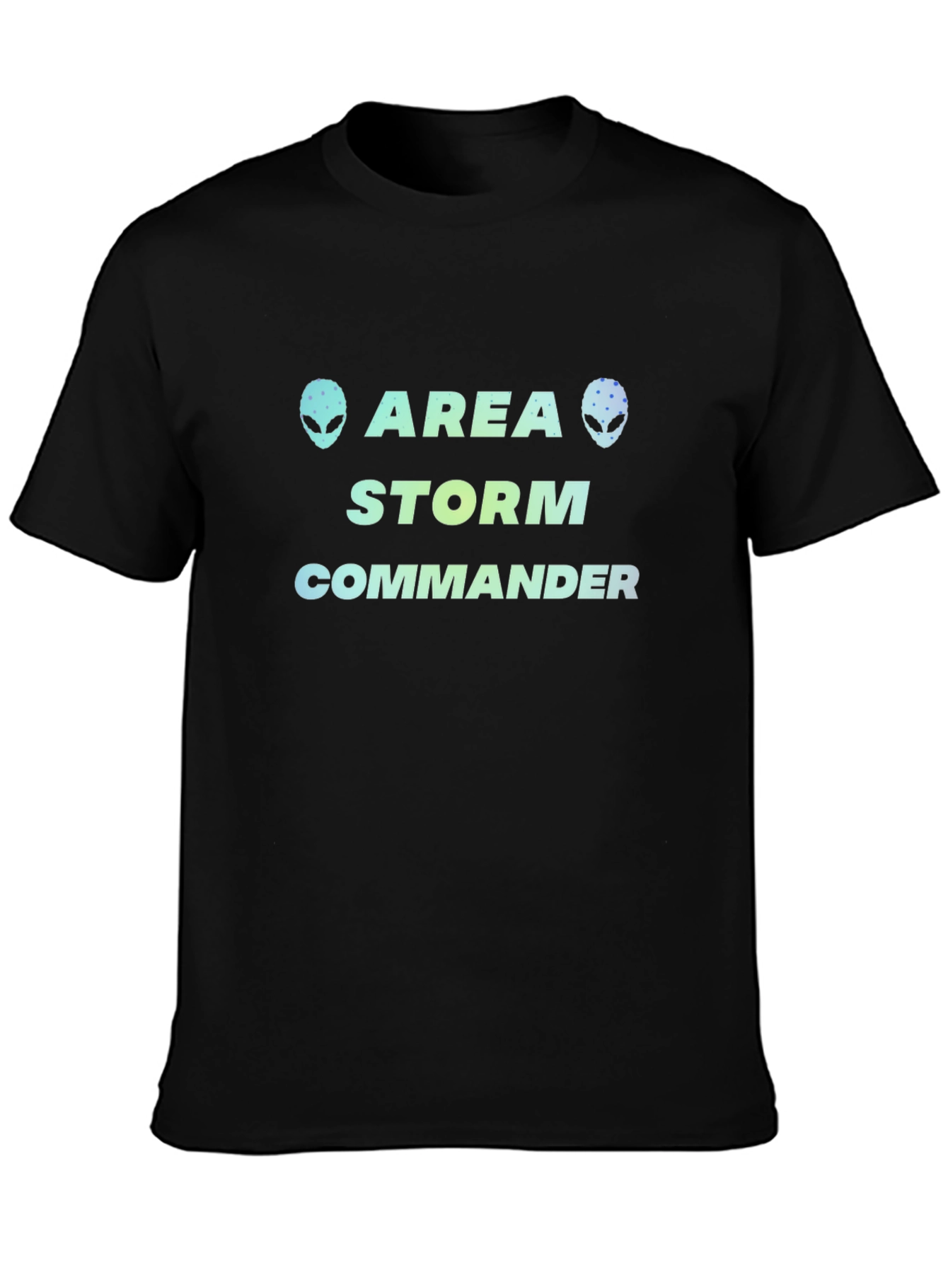 Area Storm Commander T-Shirt Alien Graphic Tee