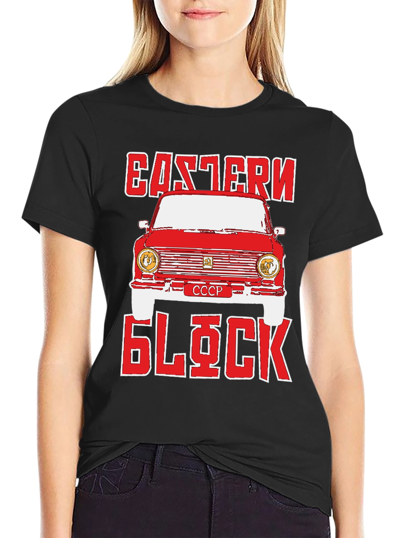 Eastern Block Car Graphic T-Shirt