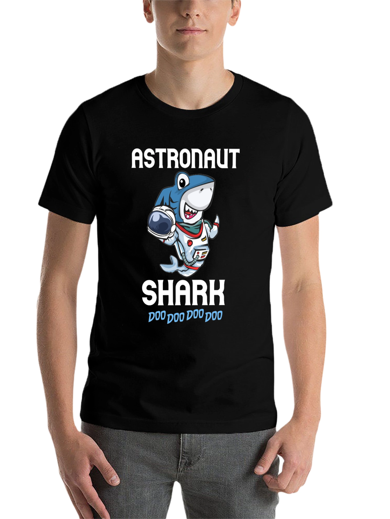 Astronaut Shark T-Shirt - Doo Doo Doo!
