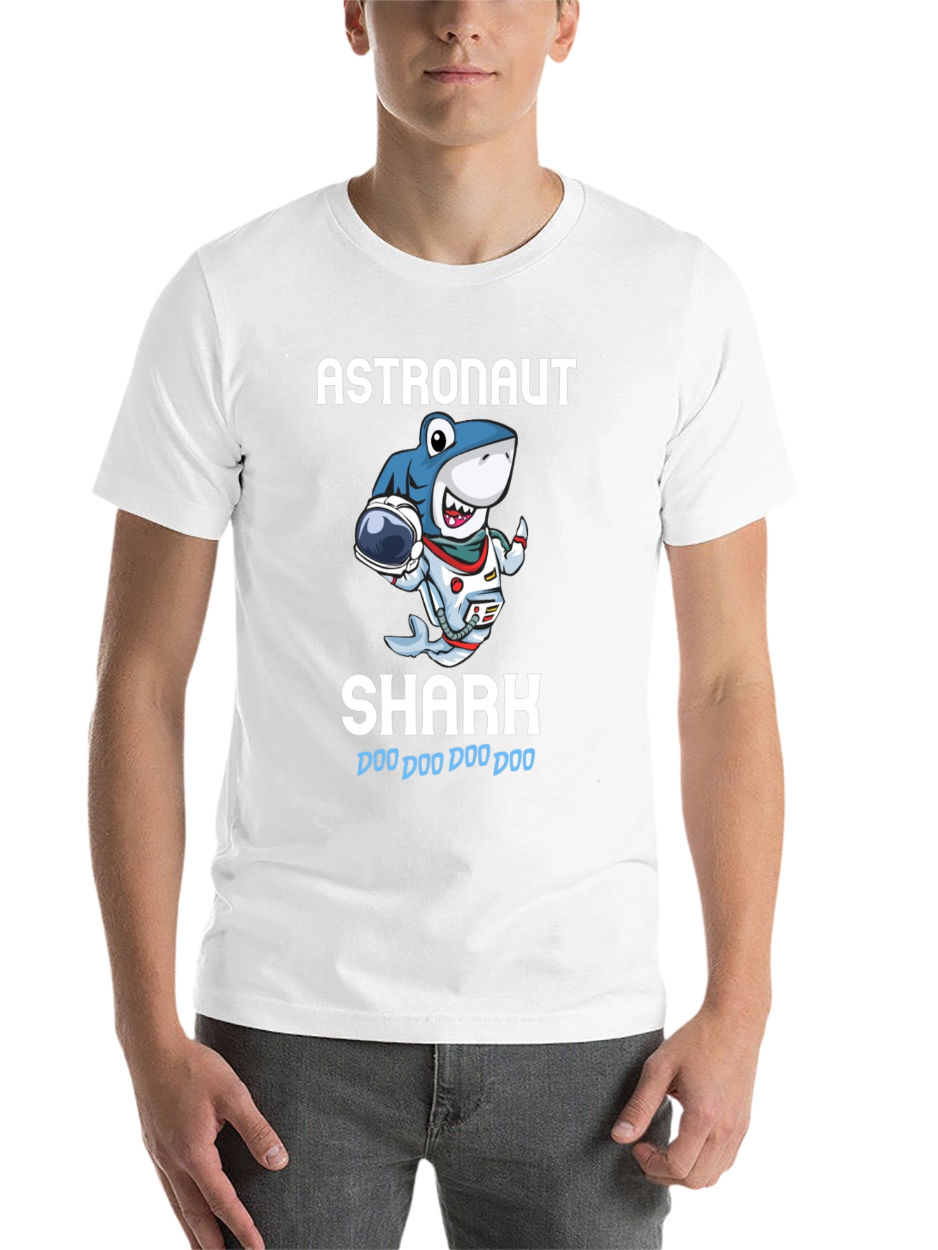 Astronaut Shark T-Shirt - Doo Doo Doo!