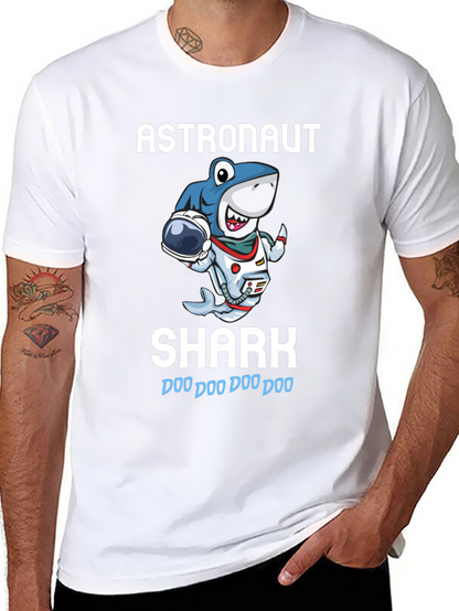 Astronaut Shark T-Shirt - Doo Doo Doo!