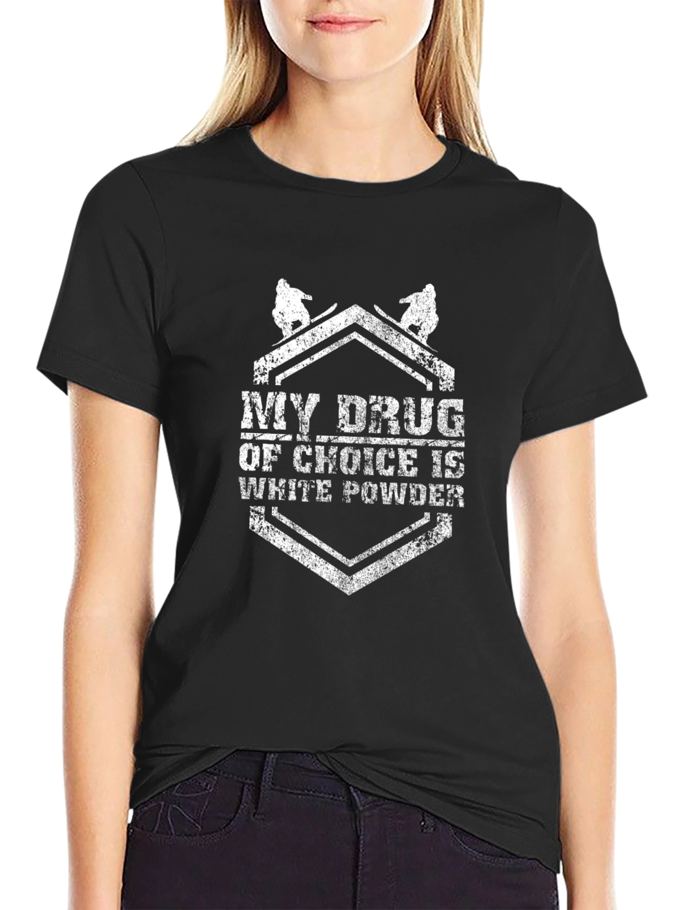 My Drug Of Choice Is White Powder T-Shirt