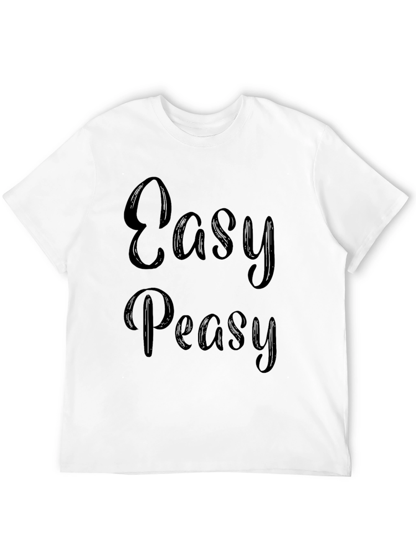 Easy Peasy Graphic T-Shirt - Black