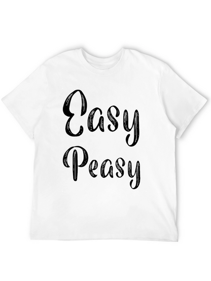 Easy Peasy Graphic T-Shirt - Black