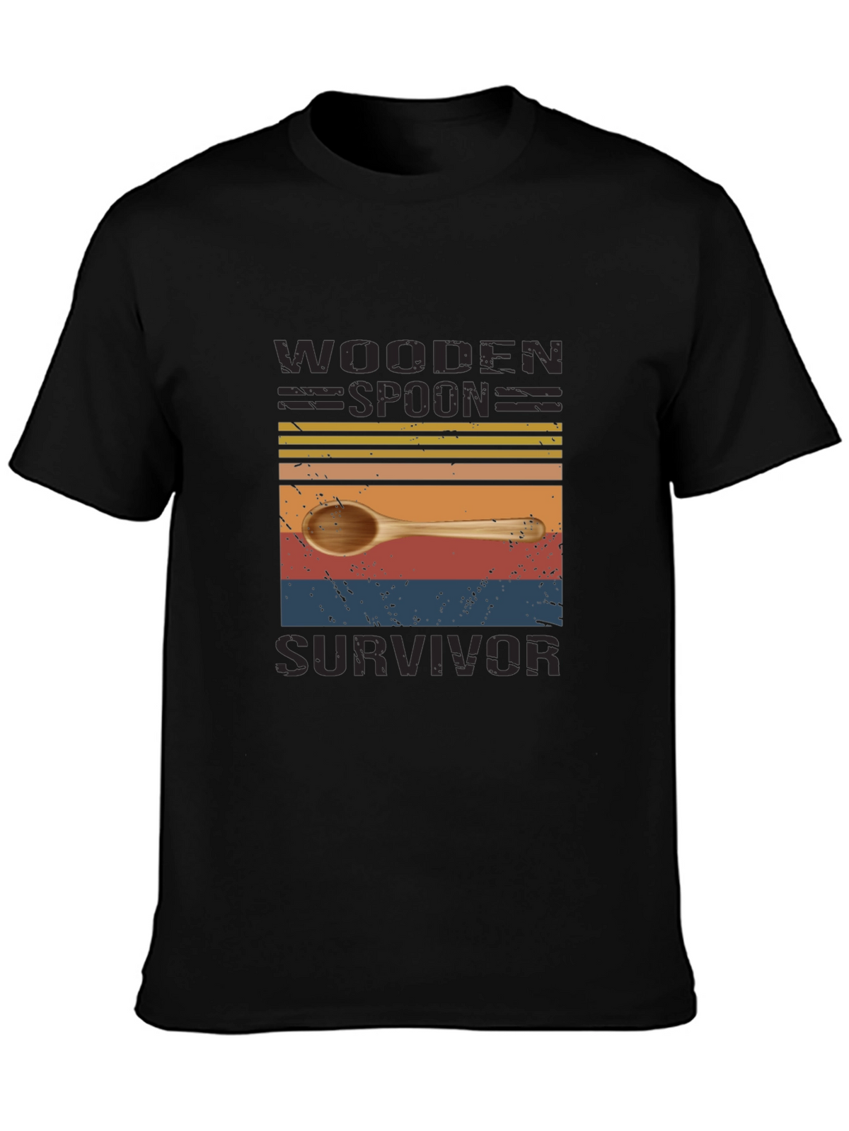 Wooden Spoon Survivor Novelty T-Shirt