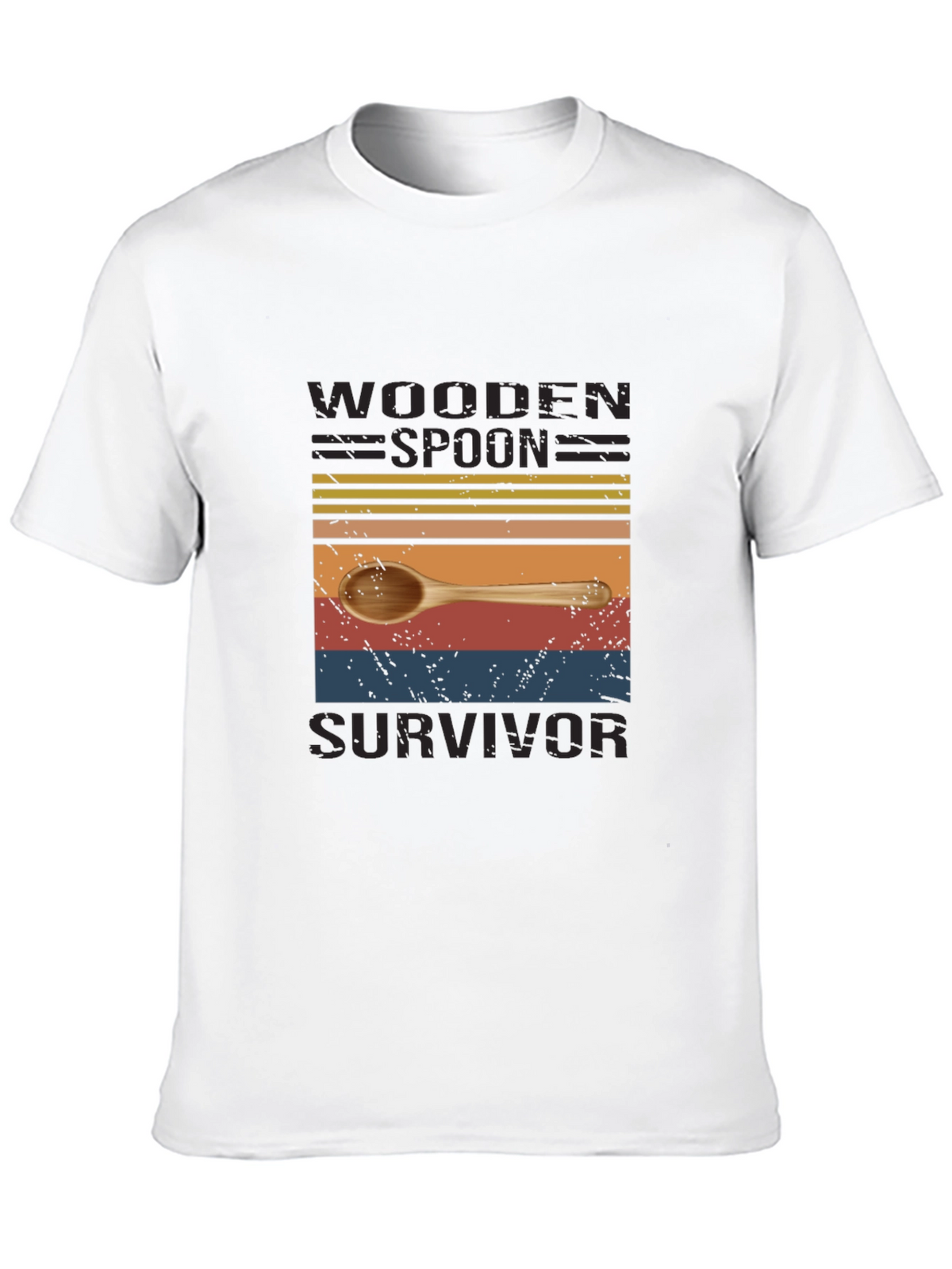 Wooden Spoon Survivor Novelty T-Shirt