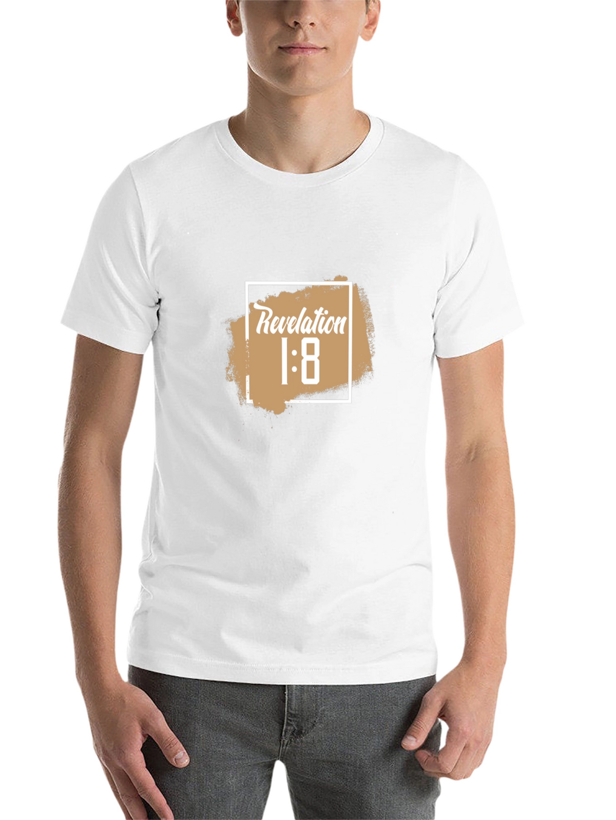 Revelation 1:8 Graphic T-Shirt - Black