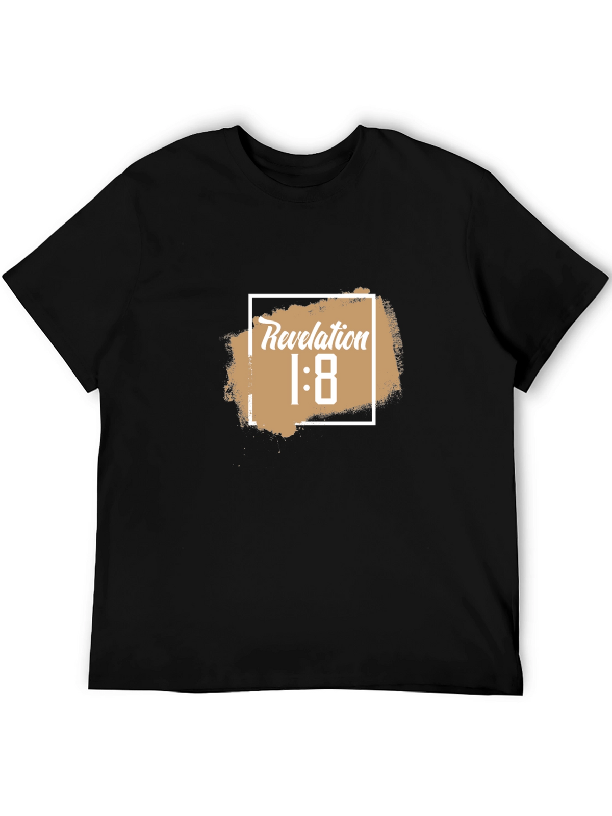 Revelation 1:8 Graphic T-Shirt - Black