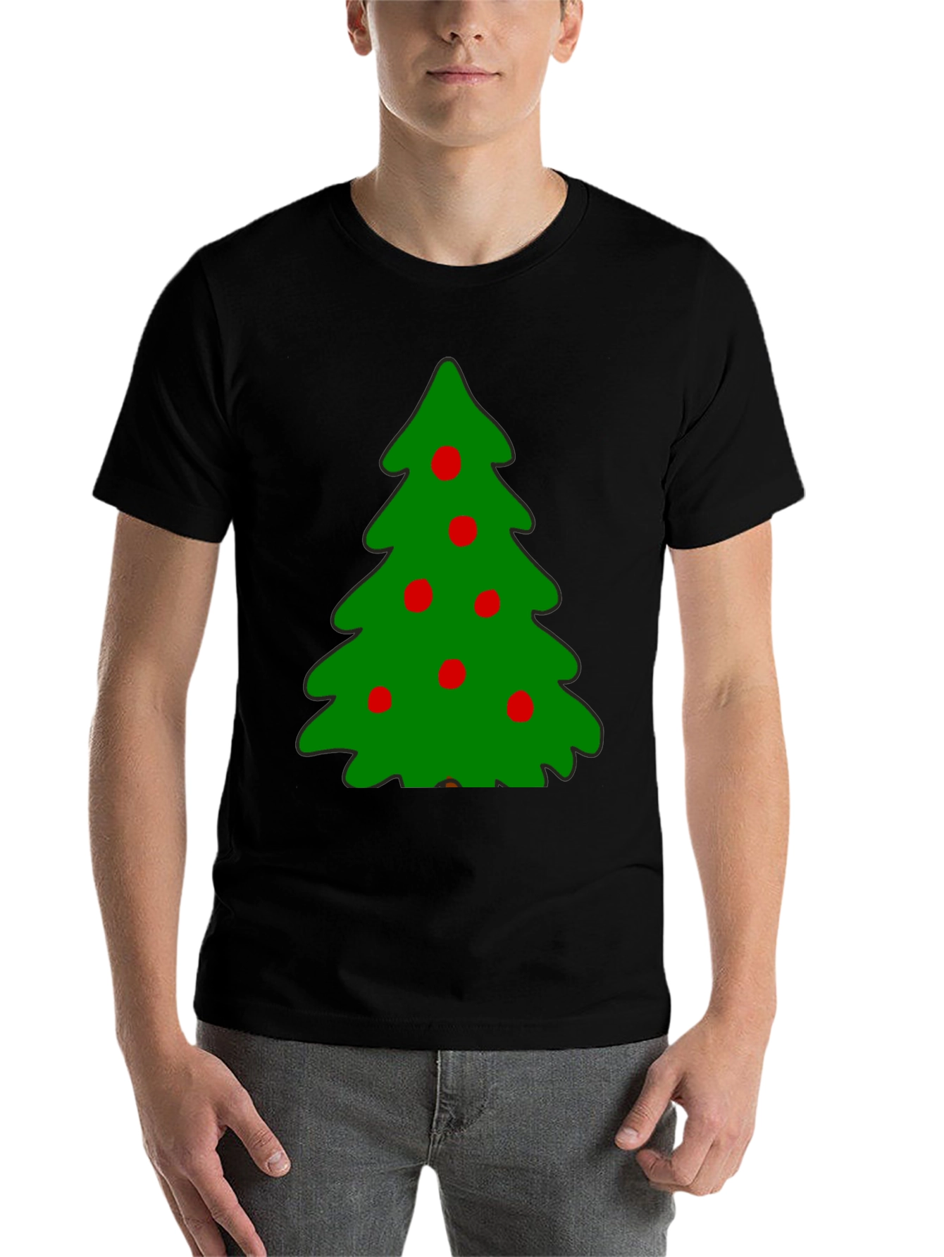 Festive Christmas Tree T-Shirt - Holiday Style