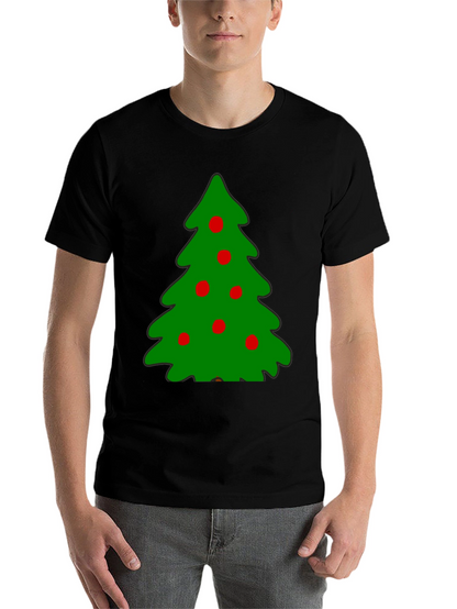 Festive Christmas Tree T-Shirt - Holiday Style