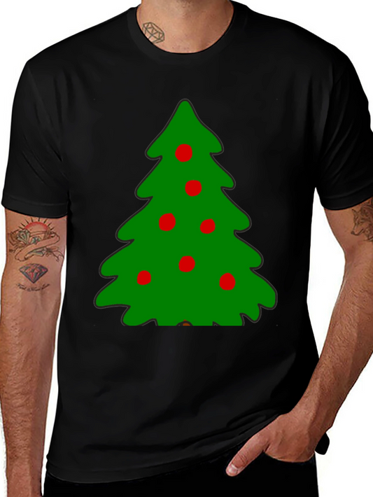Festive Christmas Tree T-Shirt - Holiday Style
