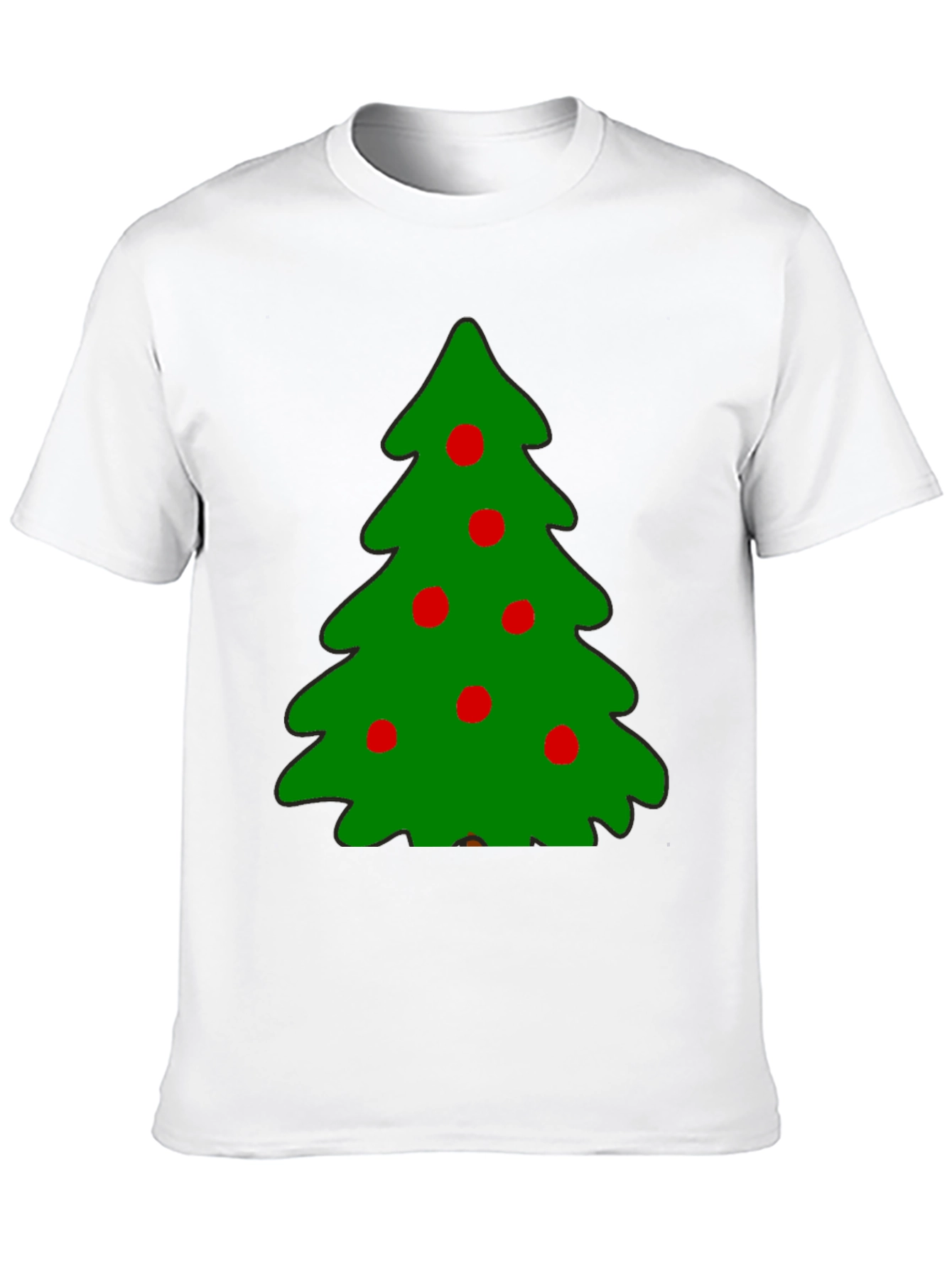 Festive Christmas Tree T-Shirt - Holiday Style