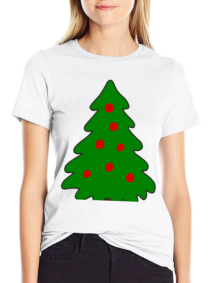 Festive Christmas Tree T-Shirt - Holiday Style