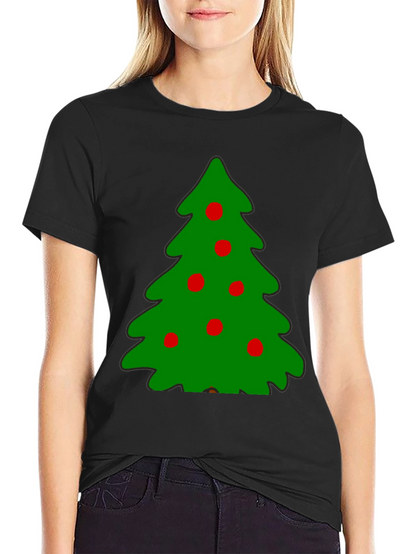 Festive Christmas Tree T-Shirt - Holiday Style