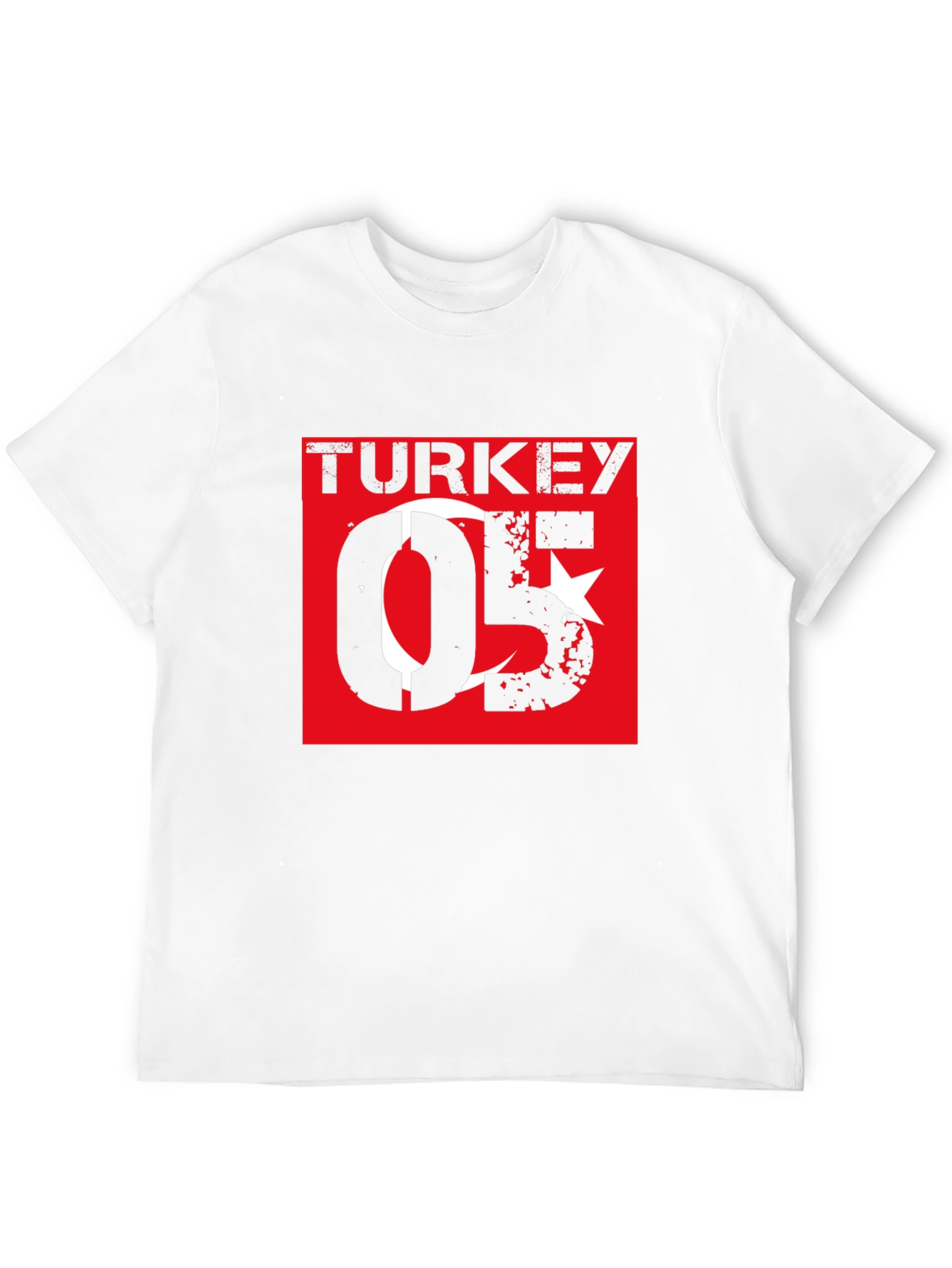 Turkey Flag Graphic T-Shirt - Black