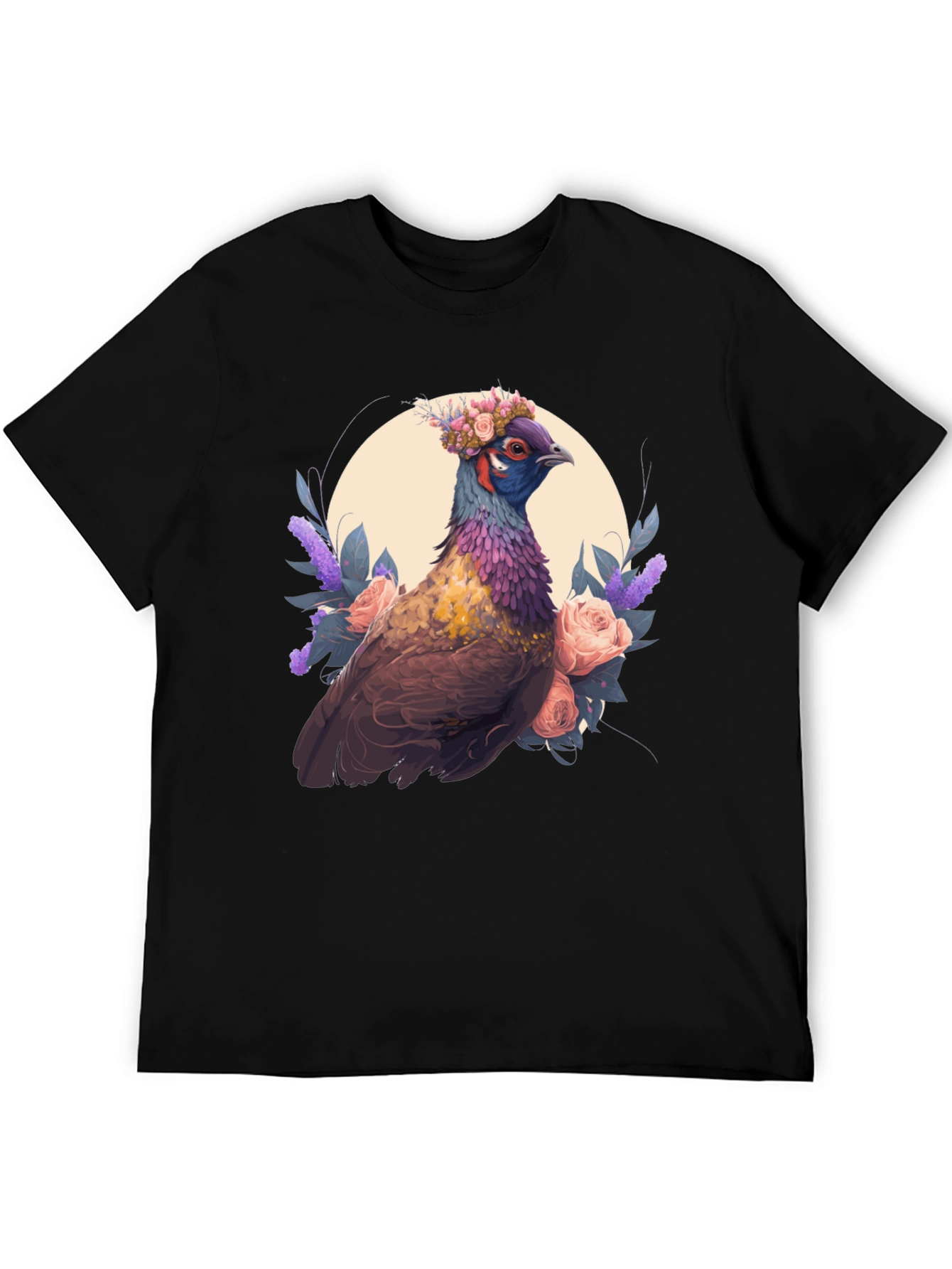 Floral Pheasant Graphic Tee