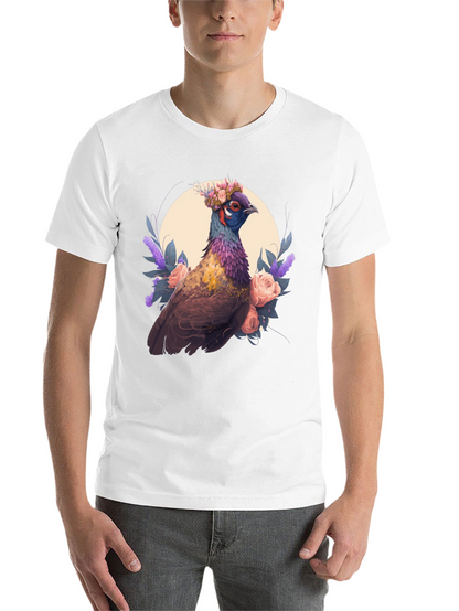 Floral Pheasant Graphic Tee